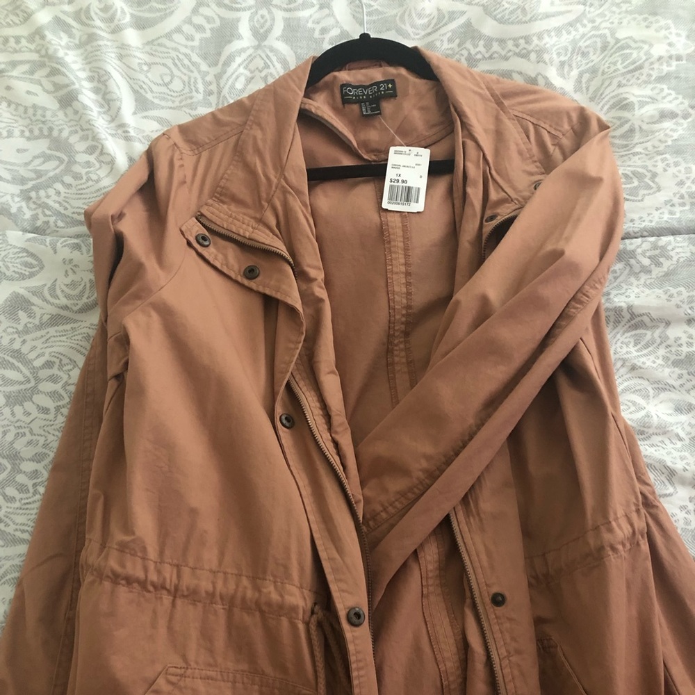 Plus size Utility Jacket